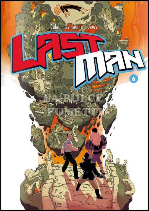 LAST MAN #     6 + ADESIVI